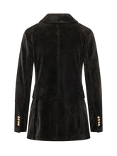 CIRCOLO - Blazer Doppiopetto con Bottoni Decorativi - Nero - LIDIASHOPPING® - Official Website