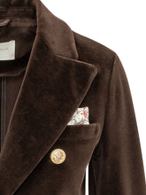 CIRCOLO - Blazer Doppiopetto con Bottoni Decorativi - Marrone - LIDIASHOPPING® - Official Website