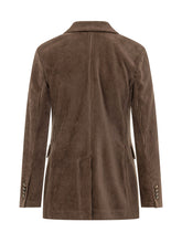 CIRCOLO - Blazer Doppiopetto con Revers - Marrone - LIDIASHOPPING® - Official Website