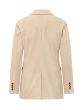 CIRCOLO - Blazer Doppiopetto con Revers - Bianco - LIDIASHOPPING® - Official Website