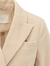 CIRCOLO - Blazer Doppiopetto con Revers - Bianco - LIDIASHOPPING® - Official Website