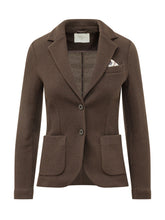 CIRCOLO - Slim Fit Blazer - Brown - LIDIASHOPPING® - Official Website