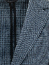 CIRCOLO - Long Check Blazer - Blue - LIDIASHOPPING® - Official Website