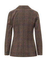CIRCOLO - Slim Fit Blazer - Brown - LIDIASHOPPING® - Official Website