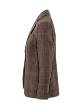 CIRCOLO - Slim Fit Blazer - Brown - LIDIASHOPPING® - Official Website