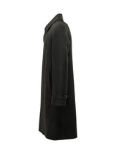 LARDINI - Cappotto Monopetto con Colletto - Nero - LIDIASHOPPING® - Official Website