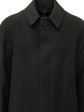 LARDINI - Cappotto Monopetto con Colletto - Nero - LIDIASHOPPING® - Official Website
