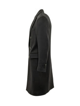 LARDINI - Double Breasted Coat with Peak Lapels - Black - LIDIASHOPPING® - Official Website