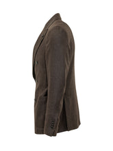 LARDINI - Double Breasted Jacket with Peak Lapels - Brown - LIDIASHOPPING® - Official Website