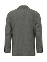 LARDINI - Completo Doppiopetto a Quadri - Grigio - LIDIASHOPPING® - Official Website