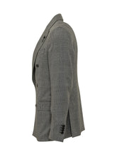 LARDINI - Completo Doppiopetto a Quadri - Grigio - LIDIASHOPPING® - Official Website