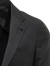 LARDINI - Blazer Monopetto con Tasche a Patta - Blu - LIDIASHOPPING® - Official Website