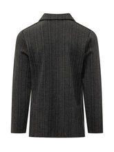 LARDINI - Blazer Doppiopetto con Tasche Applicate - Nero - LIDIASHOPPING® - Official Website
