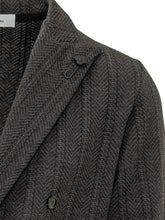 LARDINI - Blazer Doppiopetto con Tasche Applicate - Nero - LIDIASHOPPING® - Official Website