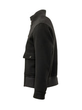 LARDINI - Giubbino con Collo Alto e Tasche Applicate - Nero - LIDIASHOPPING® - Official Website