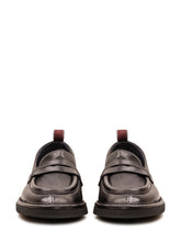 STURLINI - Loafer with Front Strap - Black - LIDIASHOPPING® - Official Website