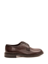 STURLINI - Derby with Rounded Toe - Brown - LIDIASHOPPING® - Official Website