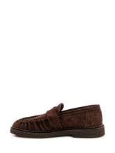 STURLINI - Loafer with Gathered Apron - Brown - LIDIASHOPPING® - Official Website