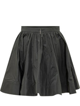 MSGM - Gonna Corta Arricciata - Nero - LIDIASHOPPING® - Official Website