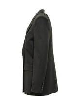 MSGM - Blazer Doppiopetto con Rever a Lancia - Nero - LIDIASHOPPING® - Official Website