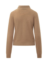 MSGM - Polo Sweater with Argyle Motif - Brown - LIDIASHOPPING® - Official Website