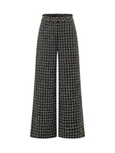 MSGM - Pantaloni Ampi con Motivo a Quadri - Nero - LIDIASHOPPING® - Official Website