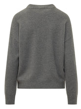 PESERICO - Maglia Girocollo con Paillettes - Grigio - LIDIASHOPPING® - Official Website