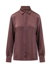 PESERICO - Camicia con Chiusura Nascosta - Rosso - LIDIASHOPPING® - Official Website