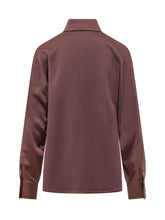 PESERICO - Camicia con Chiusura Nascosta - Rosso - LIDIASHOPPING® - Official Website