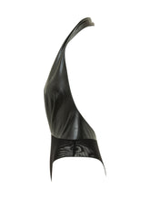 THE ANDAMANE - Zendaya Bodysuit with Deep Neckline - Black - LIDIASHOPPING® - Official Website