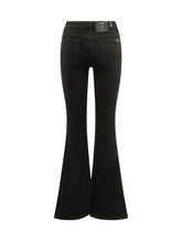 7 FOR ALL MANKIND - The Leggy Bootcut Trousers - Black - LIDIASHOPPING® - Official Website