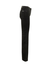 7 FOR ALL MANKIND - The Leggy Bootcut Trousers - Black - LIDIASHOPPING® - Official Website