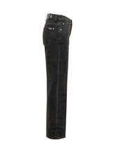 7 FOR ALL MANKIND - Calie Straight Leg Trousers with Studs - Black - LIDIASHOPPING® - Official Website