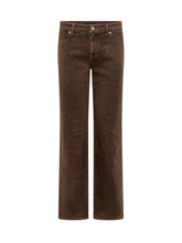 7 FOR ALL MANKIND - Calie Straight Leg Trousers - Brown - LIDIASHOPPING® - Official Website