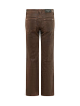 7 FOR ALL MANKIND - Calie Straight Leg Trousers - Brown - LIDIASHOPPING® - Official Website