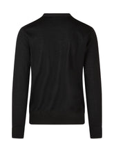 PAOLO PECORA - Maglia Girocollo a Tinta Unita - Nero - LIDIASHOPPING® - Official Website