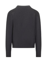 PAOLO PECORA - Cardigan con Scollo a V e Bottoni - Blu - LIDIASHOPPING® - Official Website