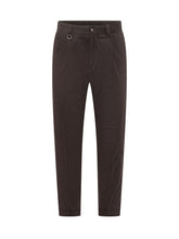PAOLO PECORA - Pantaloni Sartoriali a Gamba Dritta - Marrone - LIDIASHOPPING® - Official Website