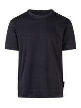 PAOLO PECORA - T-Shirt Girocollo a Tinta Unita - Blu - LIDIASHOPPING® - Official Website