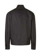 PAOLO PECORA - Bomber con Collo Alto e Zip - Nero - LIDIASHOPPING® - Official Website