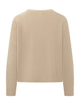 KUJTEN - Maglia Amelie Girocollo - Beige - LIDIASHOPPING® - Official Website