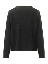 KUJTEN - Amelie Crewneck Sweater - Black - LIDIASHOPPING® - Official Website