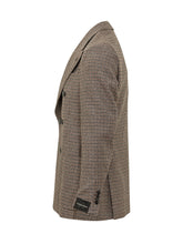 GABRIELE PASINI - Completo Doppiopetto a Quadri - Marrone - LIDIASHOPPING® - Official Website