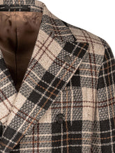 GABRIELE PASINI - Double Breasted Check Coat - Multicolor - LIDIASHOPPING® - Official Website