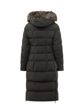 MOORER - Piumino Zagara Lungo con Cappuccio - Nero - LIDIASHOPPING® - Official Website