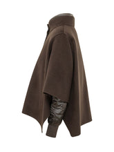 MOORER - Mantella con Collo Alto e Tasche - Marrone - LIDIASHOPPING® - Official Website