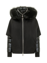 MOORER - Pegaso Hooded Outerwear - Black - LIDIASHOPPING® - Official Website