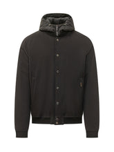 MOORER - Callum Hooded Jacket - Black - LIDIASHOPPING® - Official Website