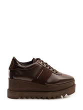 STELLA MCCARTNEY - Sneakelyse Sneakers with Platform Sole - Brown - LIDIASHOPPING® - Official Website