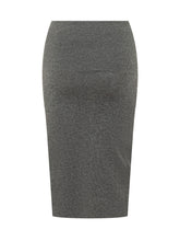 STELLA MCCARTNEY - Gonna Midi Aderente in Maglia - Grigio - LIDIASHOPPING® - Official Website